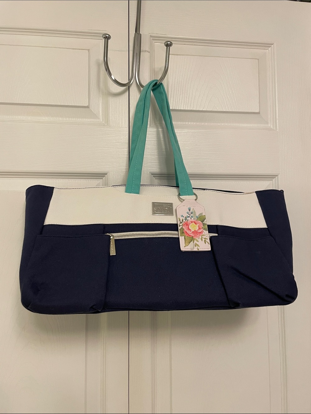 Like NEW STAMPIN’ UP! Craft & Carry Tote Bag Supply & Organizer Bag with Divider